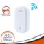 white wireless bell button