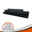 Magnetic lighting unit, 18 watts, movable, black shape, white light.