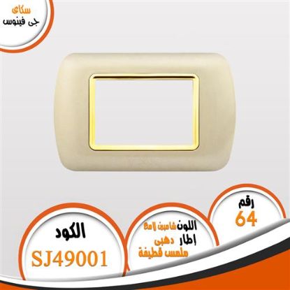 وش شامبين لامع ذات اطار دهبى (64) بدون فريم