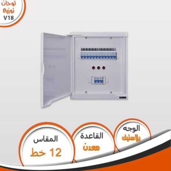 لوحة V18 عدد 12 خط