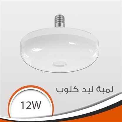 لمبة كلوب 12 وات ابيض