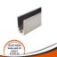 Magnetic plasterboard ruler with zipper, 3 meters, white - KLE20-39