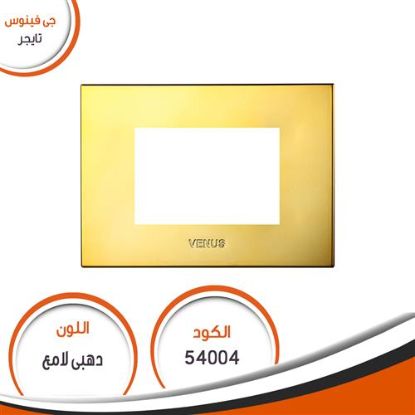 وش تايجر رقم (4) ذهبى لامع
