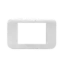 Curve faceplate, white