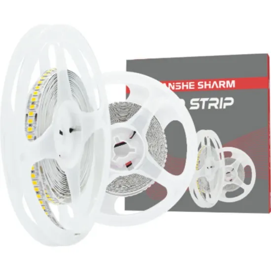 شريط ليد بروفايل W18/ V12 / LED240 أضاءة وورم طول 5متر