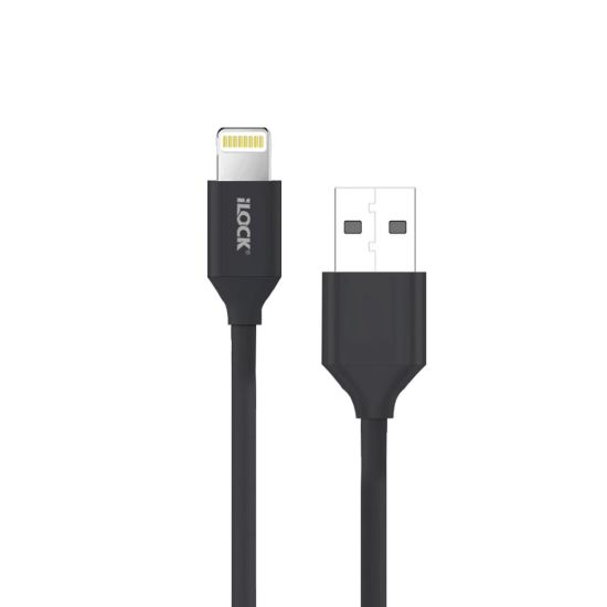 كابل USB-A إلى آيفون، شحن سريع ونقل بيانات - أبيض — صورة 6