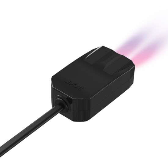 شاحن ميني سريع، Type-C وType-A - 1.5 متر - أسود — صورة 2