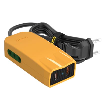 شاحن ميني برو سريع، Type-C وType-A و2 بريزة