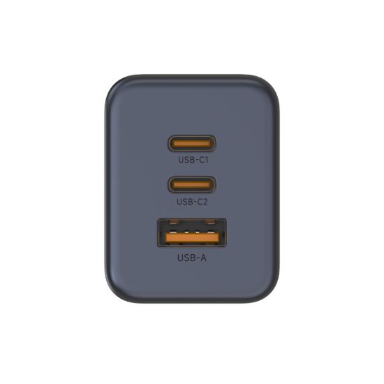 شاحن حائط سريع 65 وات، 2 USB-C ومنفذ USB-A — صورة 3