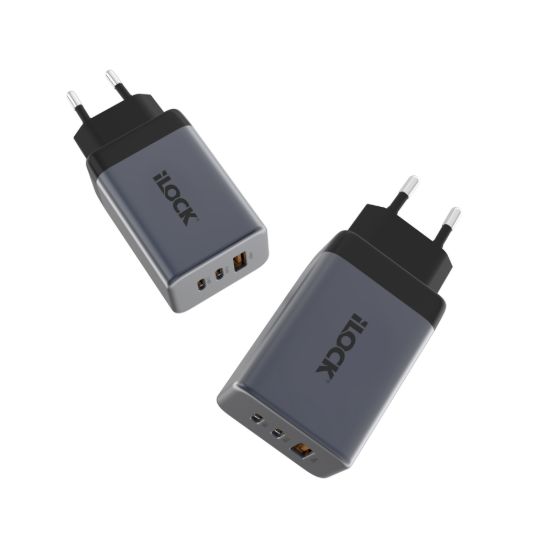 شاحن حائط سريع 65 وات، 2 USB-C ومنفذ USB-A — صورة 5