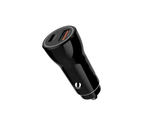 شاحن سيارة سريع 60 وات، USB-C وUSB-A، ‏PD 30 وات وQC 30 وات، مؤشر ليد — صورة 5
