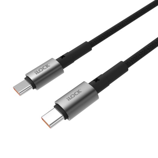 كابل شحن سريع 65 وات، USB-C إلى Type-C، مضفر فائق التحمل — صورة 3