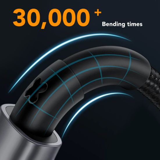 كابل شحن سريع 30 وات، USB-C إلى آيفون، مضفر فائق التحمل — صورة 6