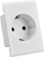 Moana German Socket With Shutter And Earth — 52 mm — 16 A