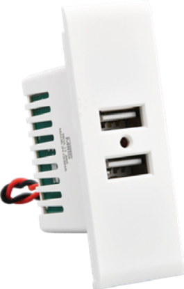 Moana شاحن تليفون USB 2 مخرج بلمبة بيان — 26 مم
