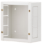 DBOX Classico metal riser box - printed dimensions