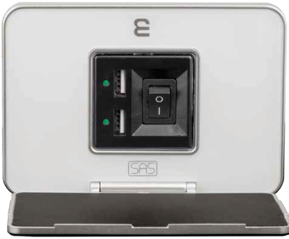 ATS Accessories شاحن USB بالرف