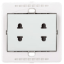 Seven Double American Socket — 16 A