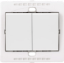 Seven Double Two-way Switch — 16 A