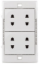Seven Vertical Kit - Four American Sockets — 16 A