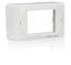 Magic surface-mounted junction box, two-module