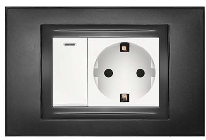 Venus Astra Plus Pixel black faceplate SJ00 — code 23004