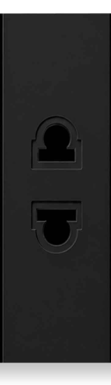 Merkel Electric 2-pin socket module, 24 mm — White — picture 4