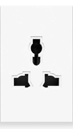 Merkel Electric MK universal socket, 48 mm