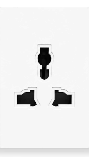 Merkel Electric MK universal socket, 48 mm — White — picture 3