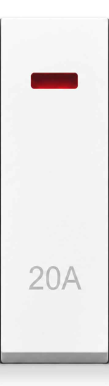 Merkel Electric 20 A heater switch with lamp — White — picture 3