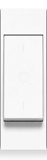 Merkel Electric curtain switch, 24 mm — White — picture 3